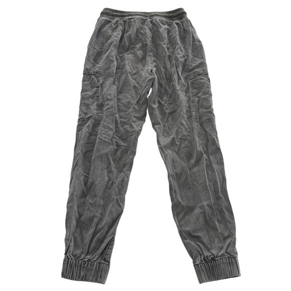 Aerie Pants Womens XS Gray Cargo Jogger Utility Stretch‎ Drawstring Waist Casual - Picture 2 of 9